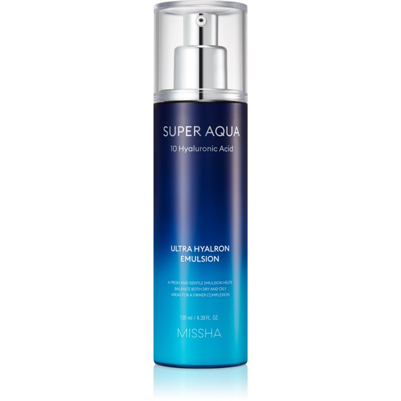 

Missha Super Aqua 10 Hyaluronic Acid зволожуюча емульсія для шкіри