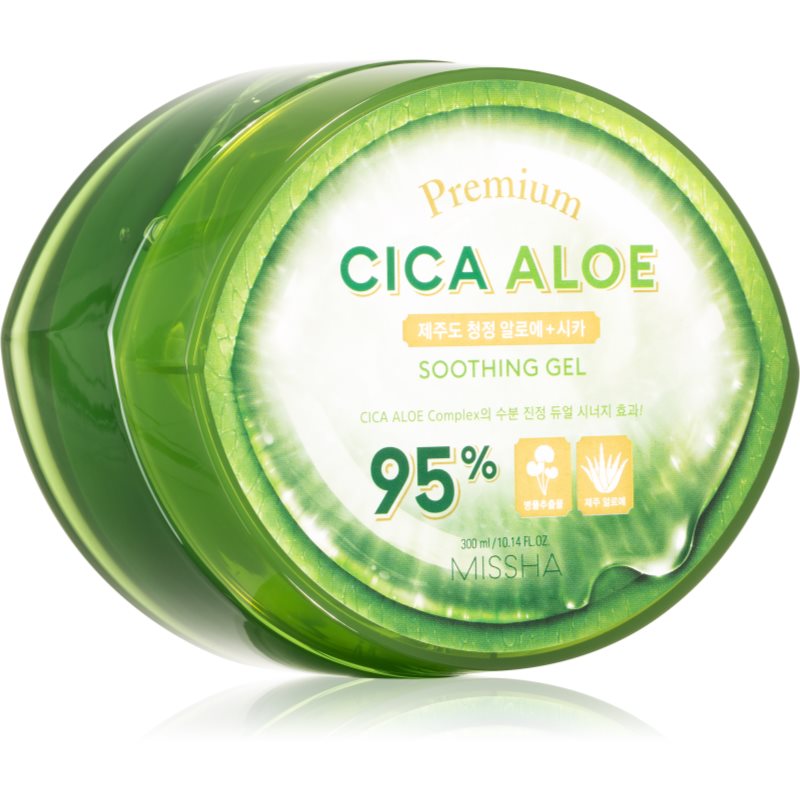 E-shop Missha Premium Cica Aloe hydratační a zklidňující gel s aloe vera 300 ml