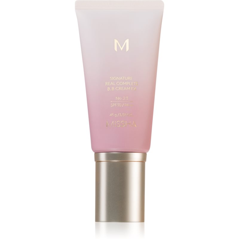 Missha M Signature Real Complete Ex BB cream for perfecting even skin tone SPF 30 shade No.23 45 g
