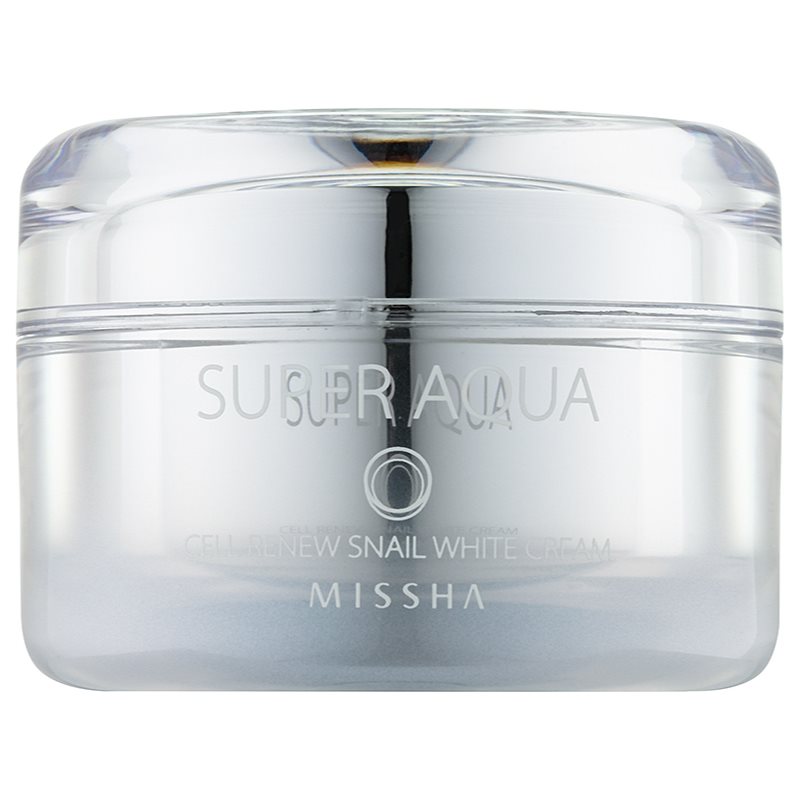 

Missha Super Aqua Cell Renew Snail роз'яснюючий крем з екстрактом равлика
