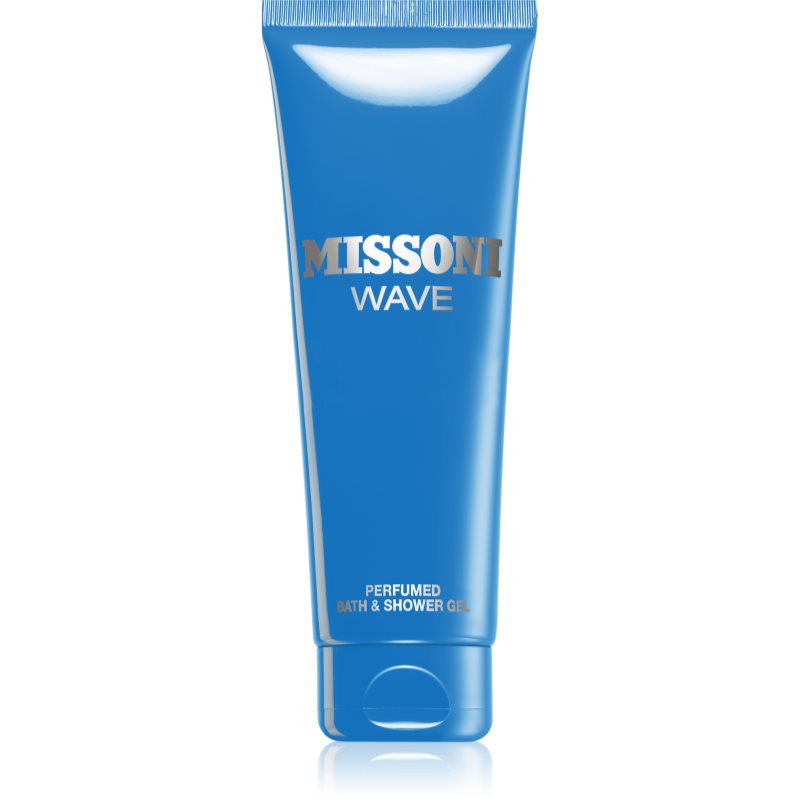 Missoni Wave shower and bath gel for men 250 ml