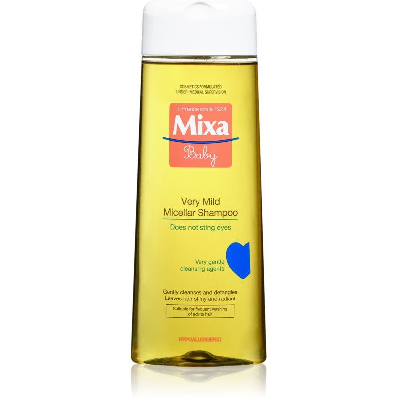 MIXA Baby veľmi jemný micerálny šampón pre deti 250 ml