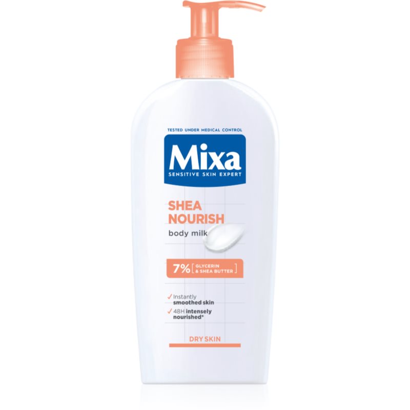 MIXA Intense Nourishment поживне молочко для тіла для дуже сухої шкіри 400 мл