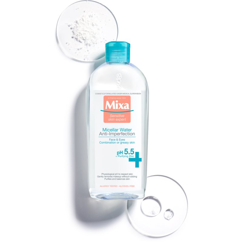 MIXA Anti-Imperfection міцелярна вода з матуючим ефектом 400 мл