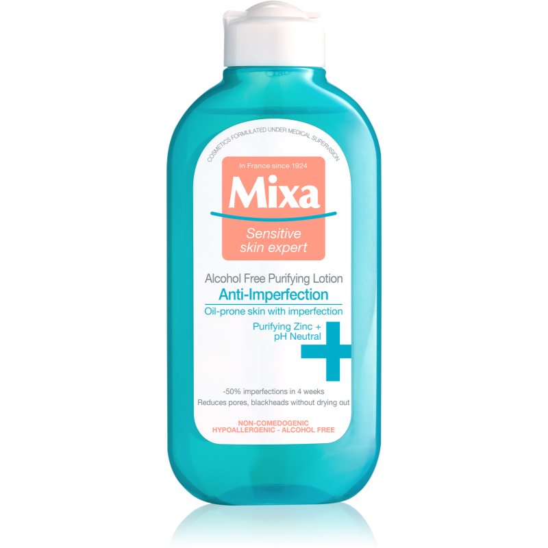 MIXA Anti-Imperfection очищуюча вода без алкоголя 200 мл