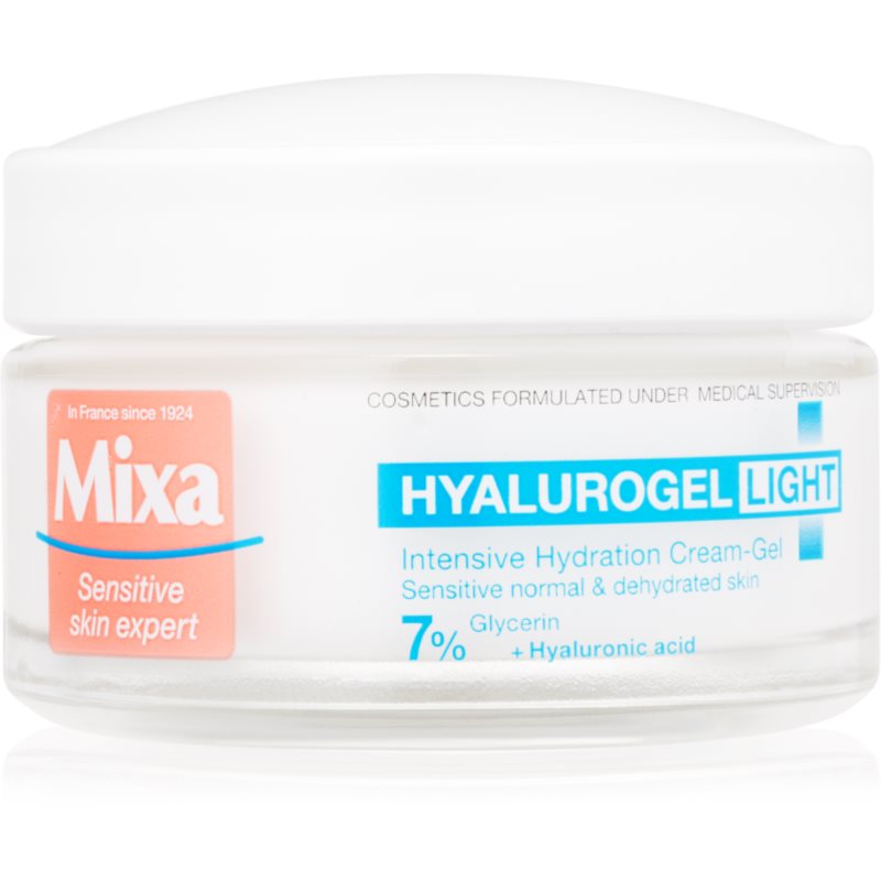 

MIXA Hyalurogel Light зволожуючий крем для шкіри обличчя з гіалуроновою кислотою