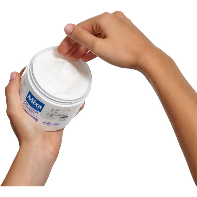 MIXA Panthenol Comfort відновлюючий крем для тіла для сухої та атопічної шкіри 400 мл