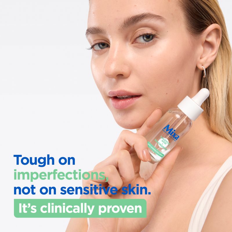 MIXA Sensitive Skin Expert Sérum Pour Peaux à Problèmes, Acné 30 Ml