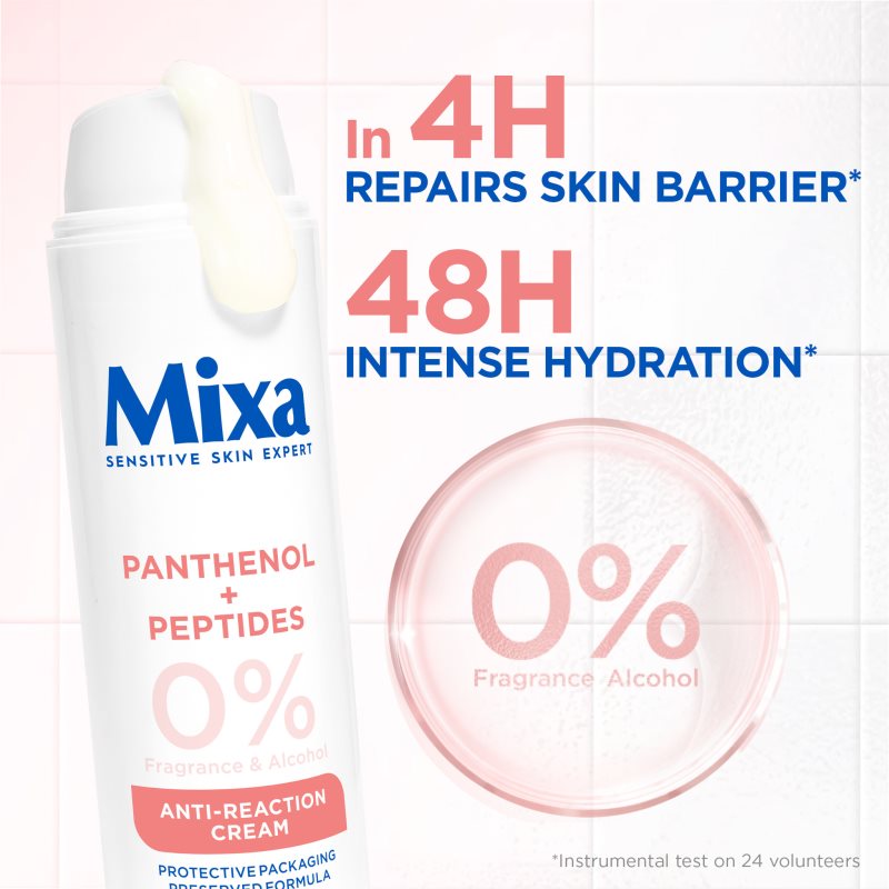 Mixa Anti Reaction regeneračný krém s peptidmi 50 ml