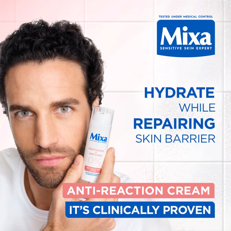 Mixa Anti Reaction regeneračný krém s peptidmi 50 ml