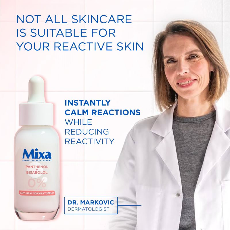 Mixa Anti Reaction Milky Serum upokojujúce sérum 30 ml
