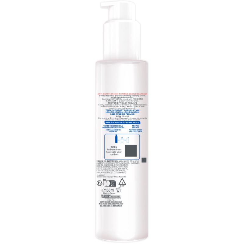 Mixa Anti Reaction Cleanser jemný čistiaci gél 150 ml