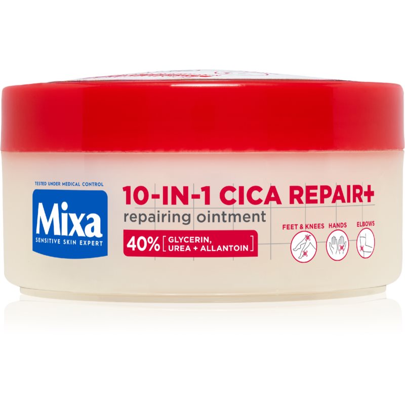 Mixa Urea Cica Repair+ unguento rigenerante per pelli molto secche 150 ml