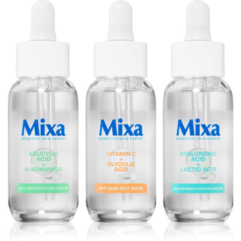 MIXA Sensitive Skin Expert Set sada pro péči o pleť 3x30 ml