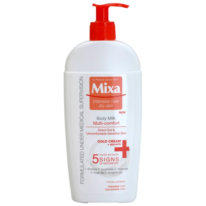 

MIXA Multi-Comfort освіжаюче молочко для тіла для чутливої шкіри