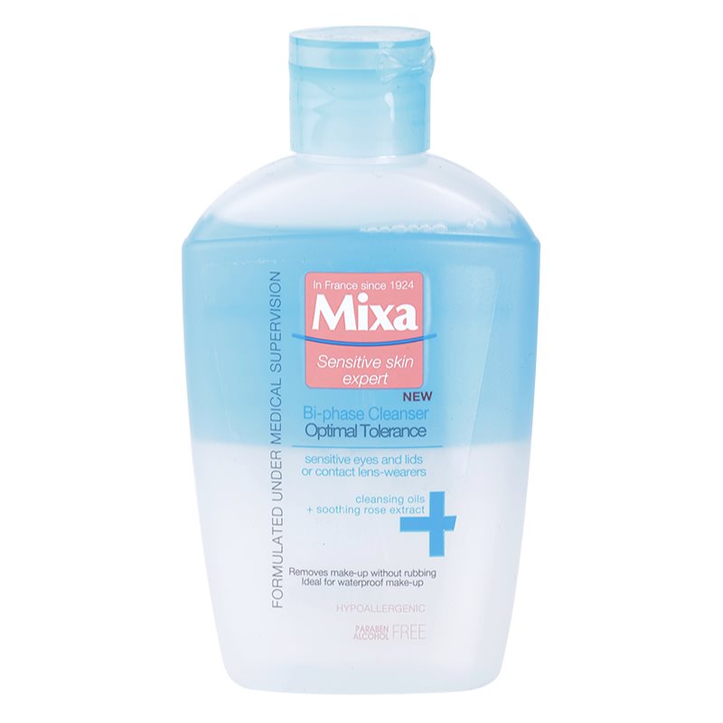 

MIXA Optimal Tolerance двофазний засіб для зняття макіяжу з очей