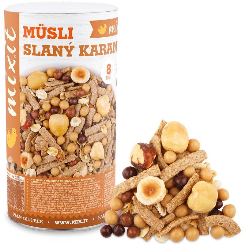 MIXIT Baked Mixit Salted Caramel musli 490 g