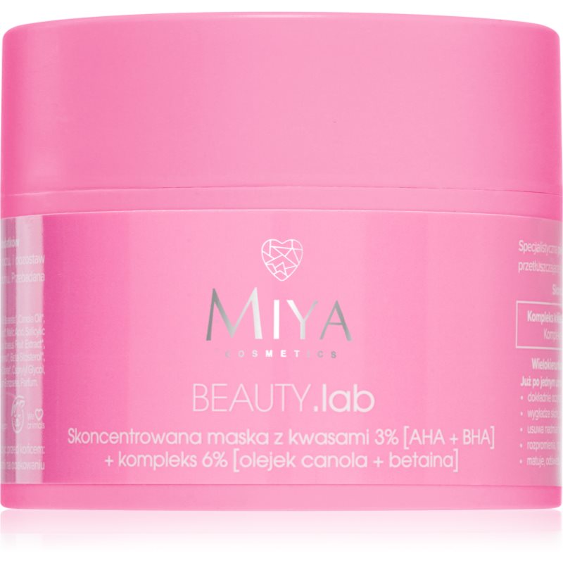 MIYA Cosmetics BEAUTY.lab відлущуюча маска 50 гр