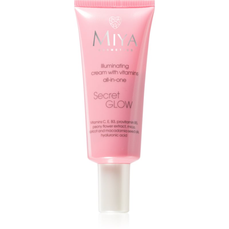 MIYA Cosmetics SecretGLOW brightening cream with vitamins 30 ml
