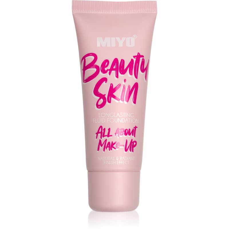 Miyo Miyo Beauty Skin All About Make-Up μακράς διαρκείας μεικ απ απόχρωση 03 Nude 30 ml