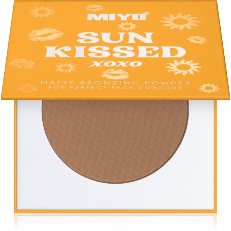 Miyo Sun Kissed bronzer u kamenu s mat efektom nijansa 10 g