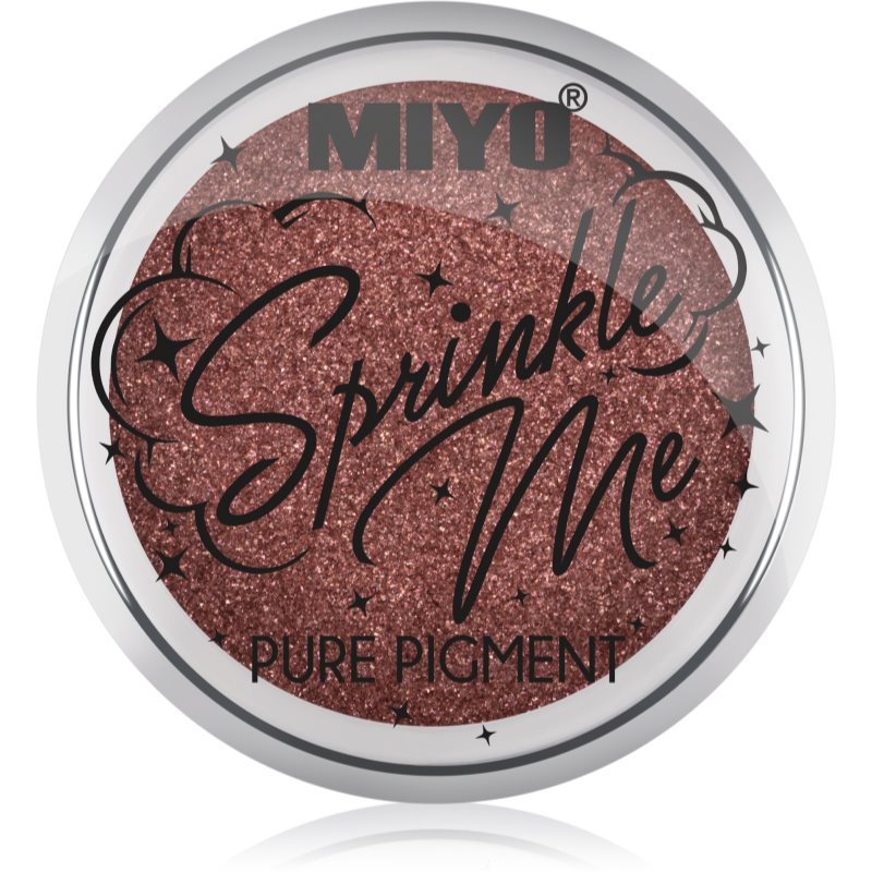 Miyo Sprinkle Me Pigment mit Glitter Farbton Nose Candy 2 g