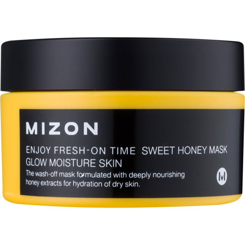 

Mizon Enjoy Fresh-On Time освітлююча та зволожуюча маска з медом для сухої шкіри