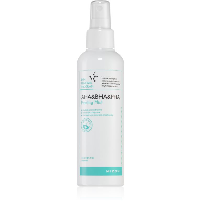 

Mizon Skin Renewal Program AHA & BHA & PHA Peeling Mist емульсія для шкіри обличчя з ефектом пілінгу