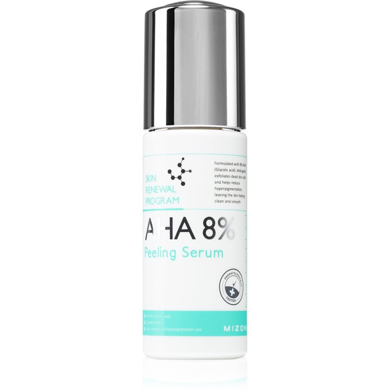 

Mizon Skin Renewal Program AHA 8% Peeling Serum розгладжувальна ексфоліативна сироватка з відновлюючим ефектом