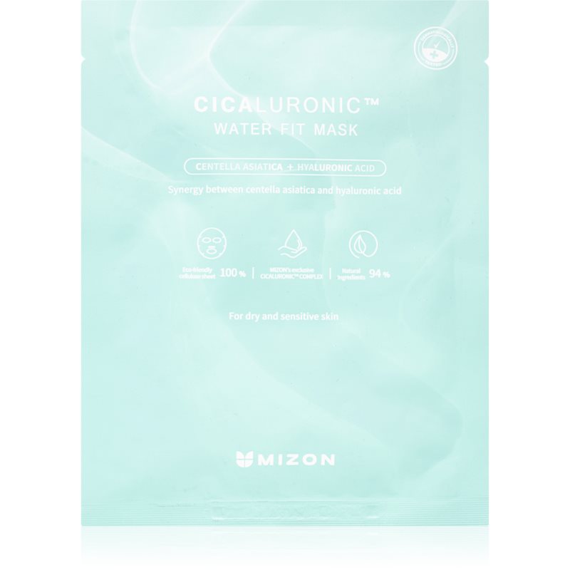

Mizon Cicaluronic™ зволожувальнакосметична марлева маска для сухої та чутливої шкіри