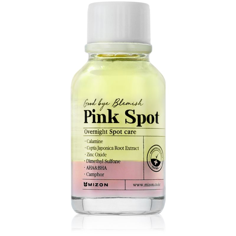 Mizon Good Bye Blemish Pink Spot локальна сироватка з порошком проти акне 19 мл