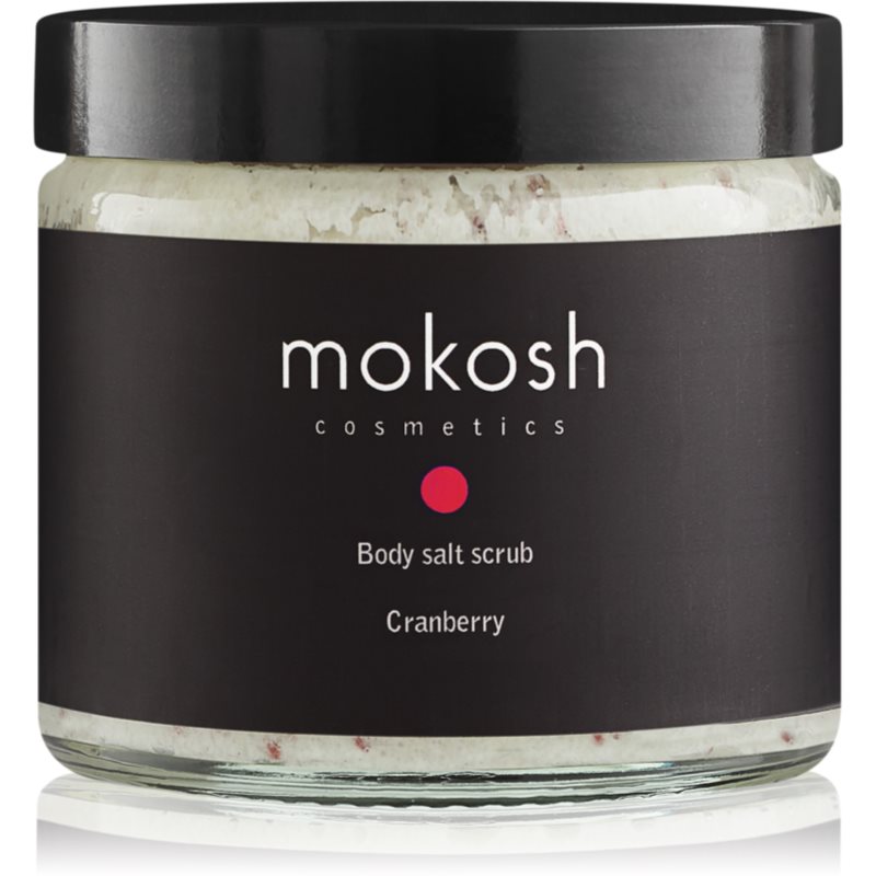 Mokosh Cranberry пілінг для тіла з сіллю 300 гр