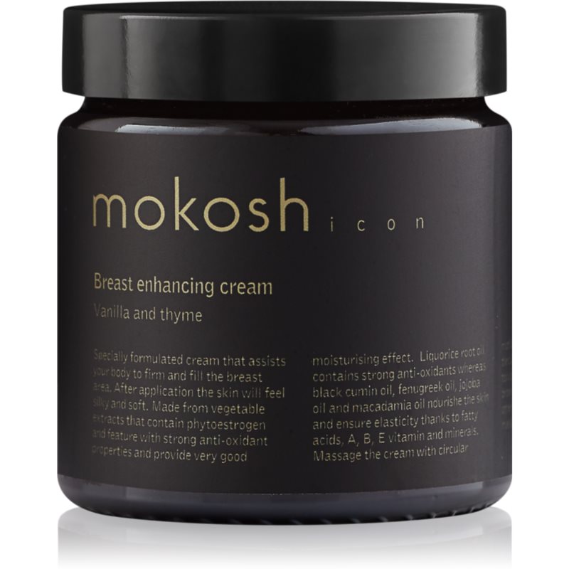 Mokosh Icon Vanilla & Thyme зміцнюючий крем для догляду за шкірою бюста 120 мл