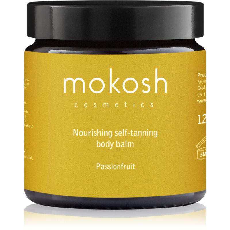 Mokosh Passionfruit бальзам для автозасмаги з поживним ефектом 120 мл