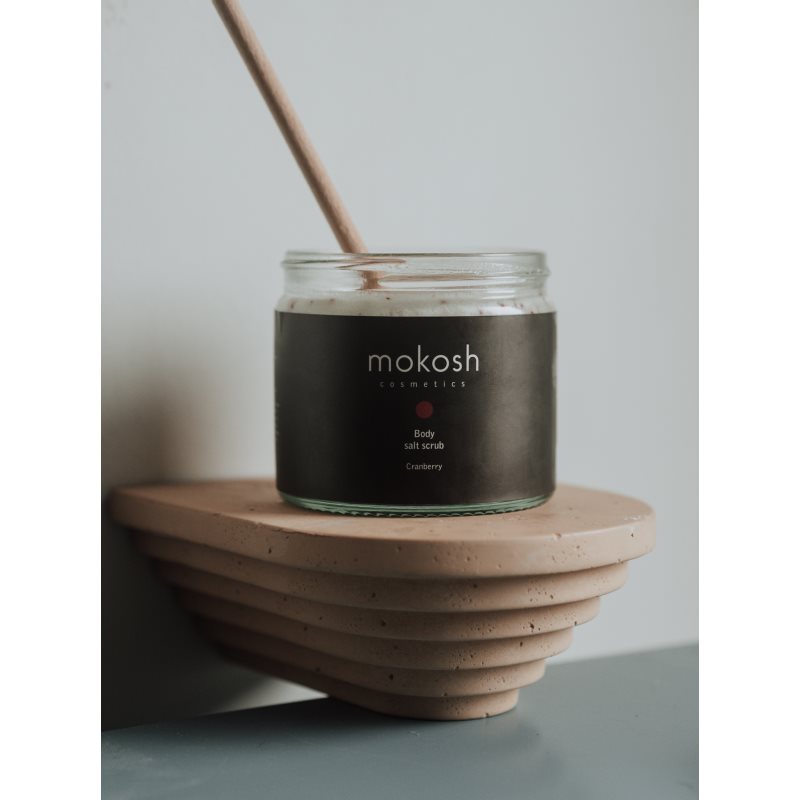 Mokosh Cranberry tělový peeling se solí 300 g (obrázek 3)