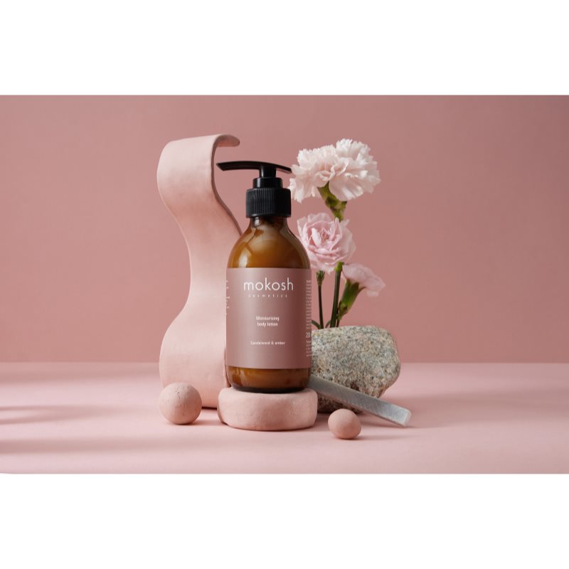 Mokosh Sandalwood & Amber hydratační tělové mléko 200 ml (obrázek 3)