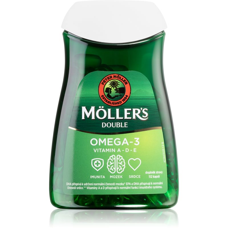 Möller’s Omega 3 Double podpora normálneho stavu kostí a zubov 112 cps kúpite na Notino.sk