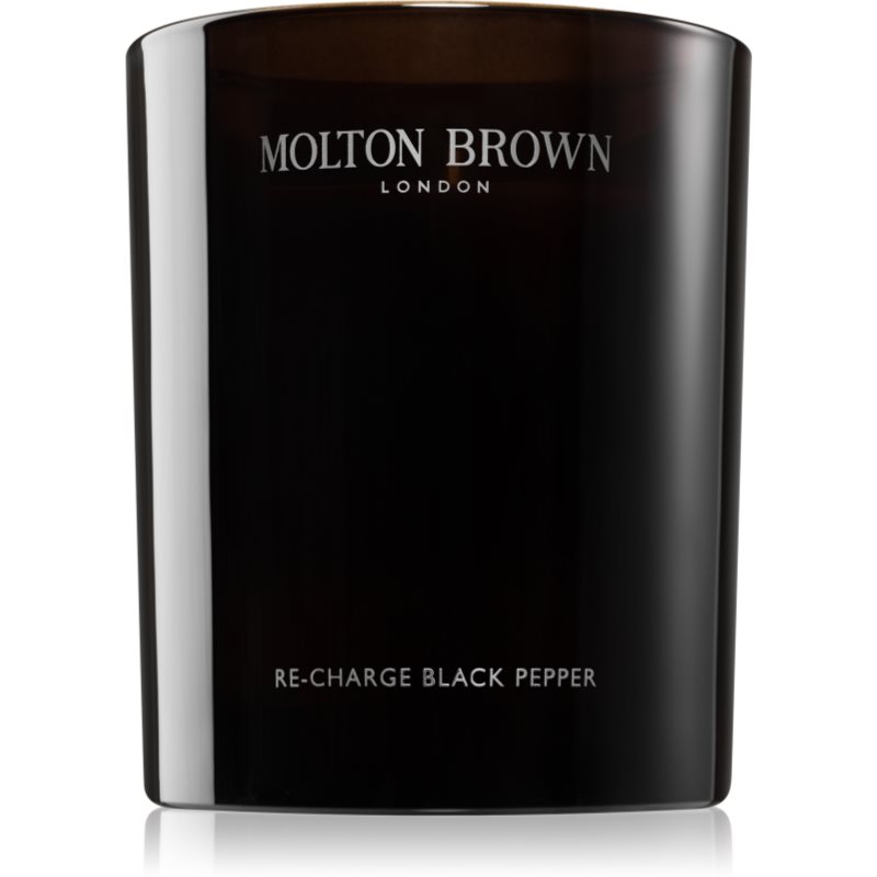 Molton Brown Re-charge Black Pepper Candle αρωματικό κερί κόλιανδρο και μαύρο πιπέρι 190 γρ φωτογραφία