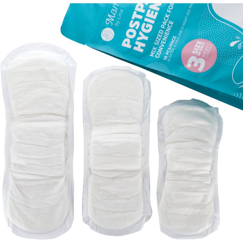 MomCare by Lina Postpartum Pads Wöchnerinnen-Vorlagen 18 St.