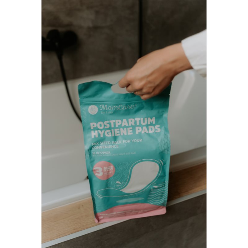 MomCare by Lina Postpartum Pads porodnické vložky 18 ks (obrázek 4)