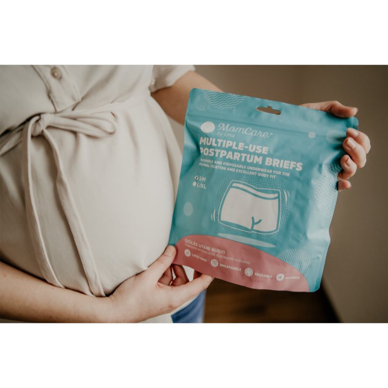 MomCare by Lina Postpartum Briefs poporodní kalhotky S-M 4 ks (obrázek 6)