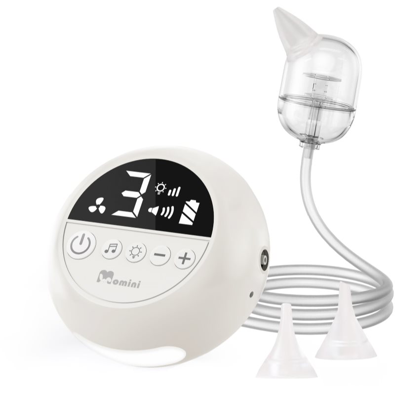 Momini Automatic Nasal Aspirator Sniffley odsávačka nosních hlenů elektrická 1 ks