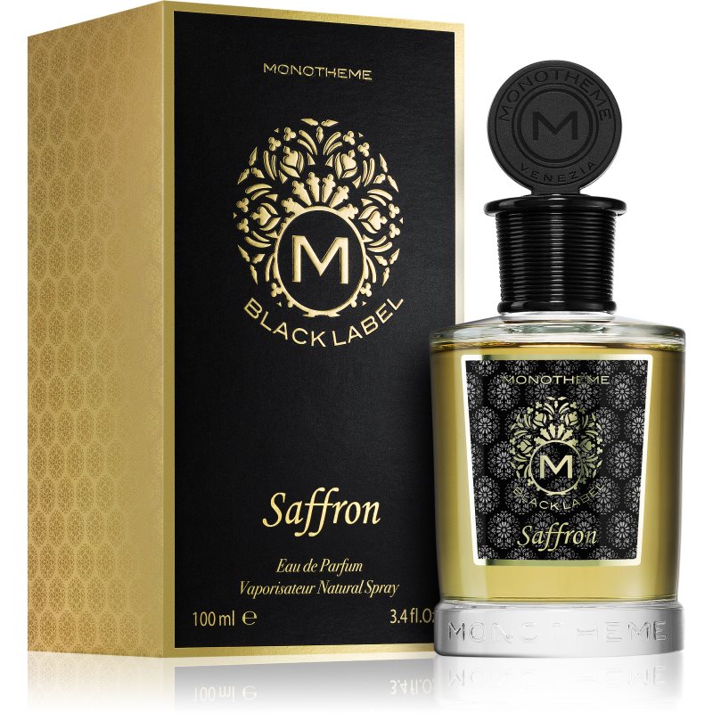 Monotheme Black Label Label Saffron Eau De Parfum Unisex 100 Ml