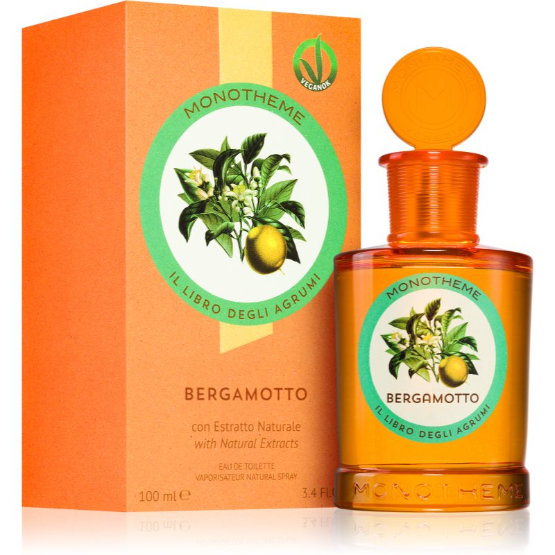 Monotheme Il Libro Degli Agrumi Bergamotto Eau De Toilette Unisex 100 Ml