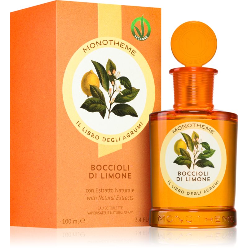 Monotheme Il Libro Degli Agrumi Boccioli di Limone Eau de Toilette Unisex 100 ml