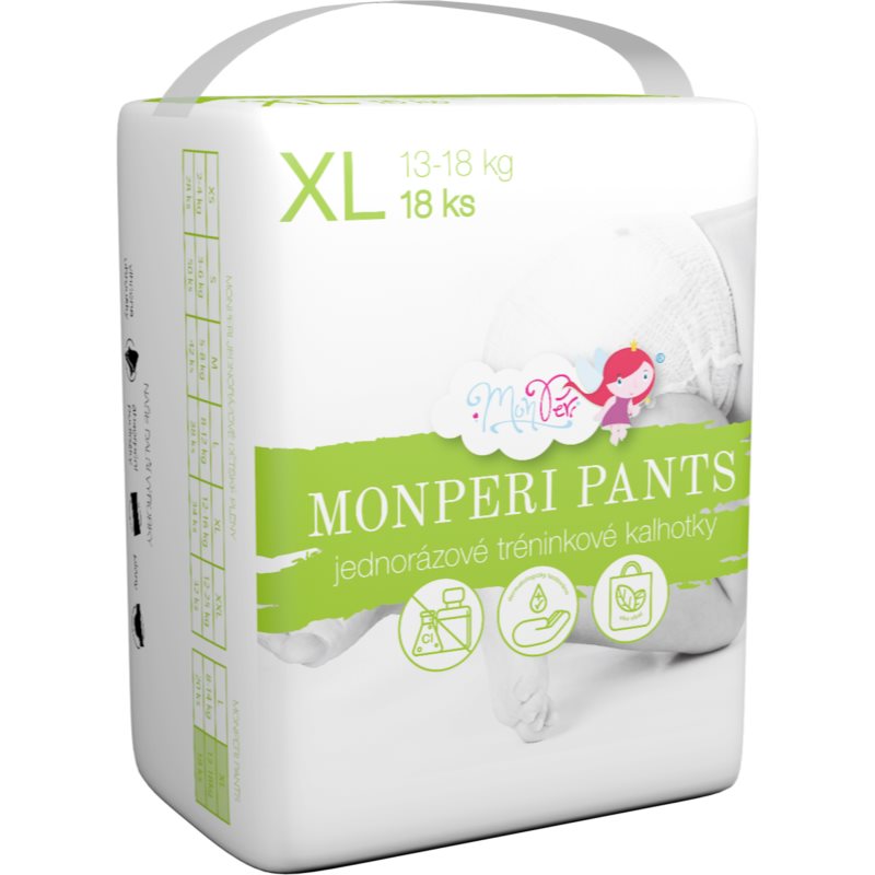 MonPeri Pants Size XL jednorazové plienkové nohavičky 13-18 kg 18 kg