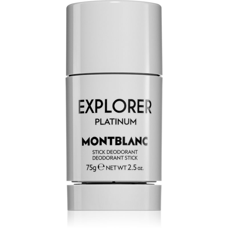 Montblanc Explorer Platinum deodorant stick pentru bărbați 75 g