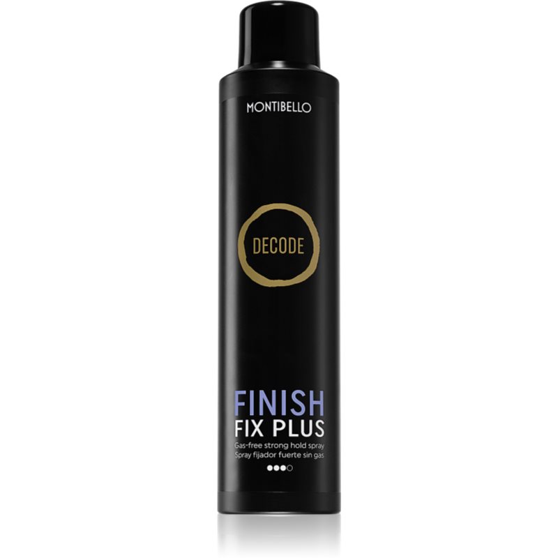 Montibello Decode Finish Fix Plus Spray stiprios fiksacijos plaukų lakas 250 ml