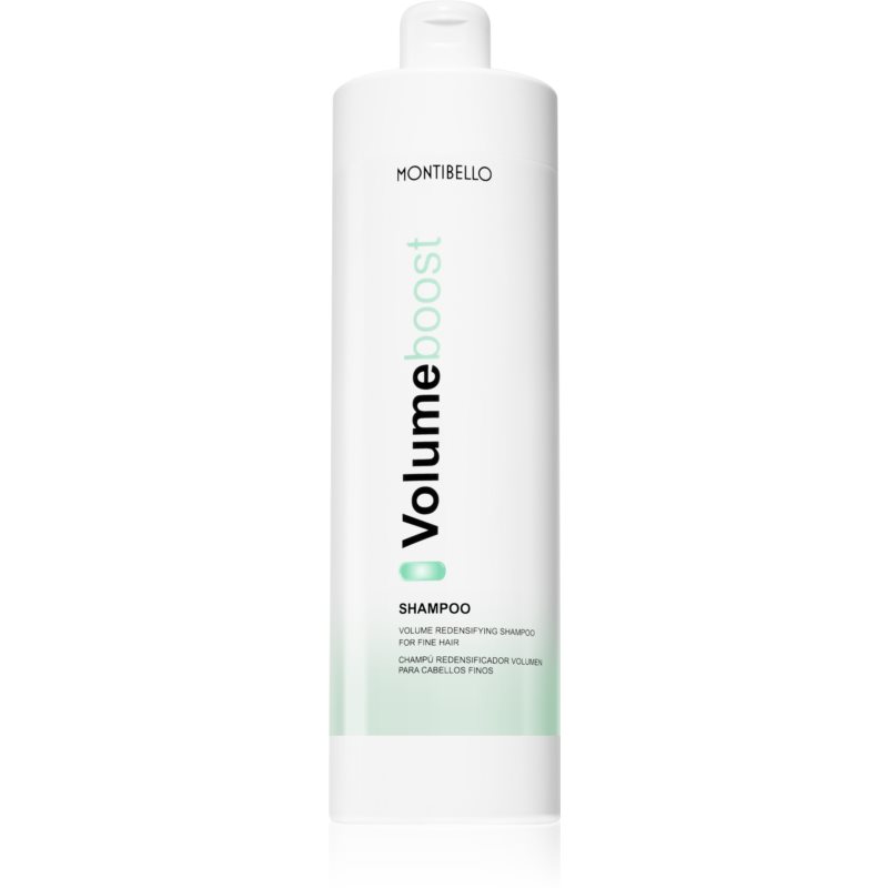 Montibello Volume Boost Shampoo Volymschampo För fint hår och utan volym 1000 ml female