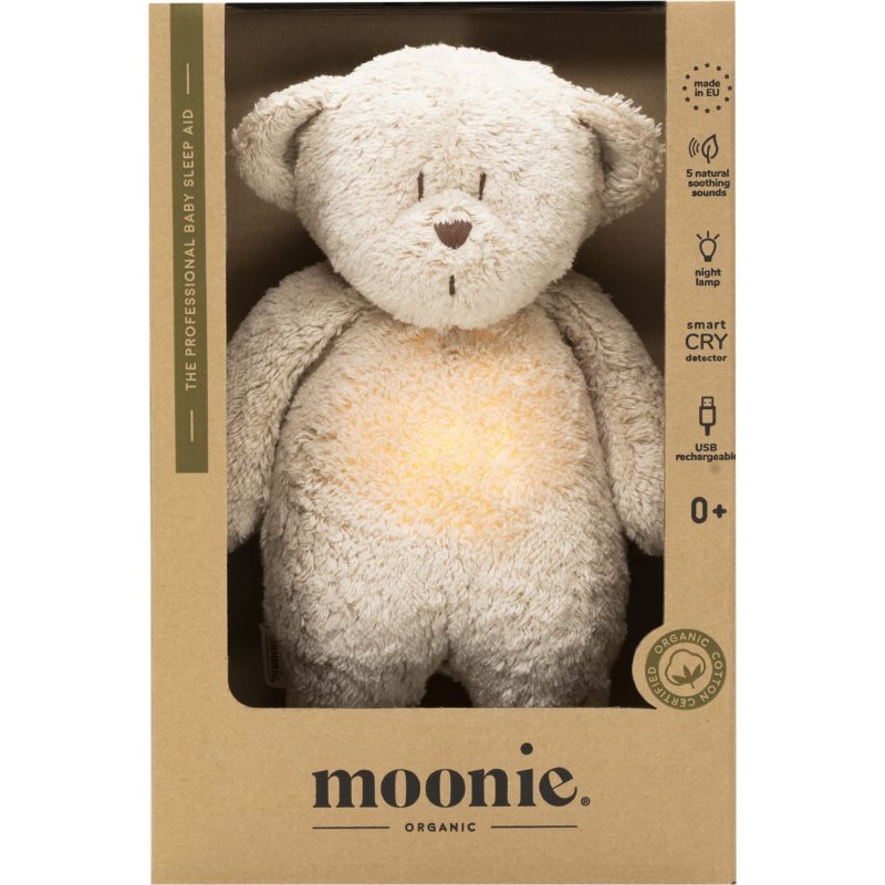 Moonie Bear 2.0 Organic Sand alvóka dallammal 1 db akciós termékkép 1